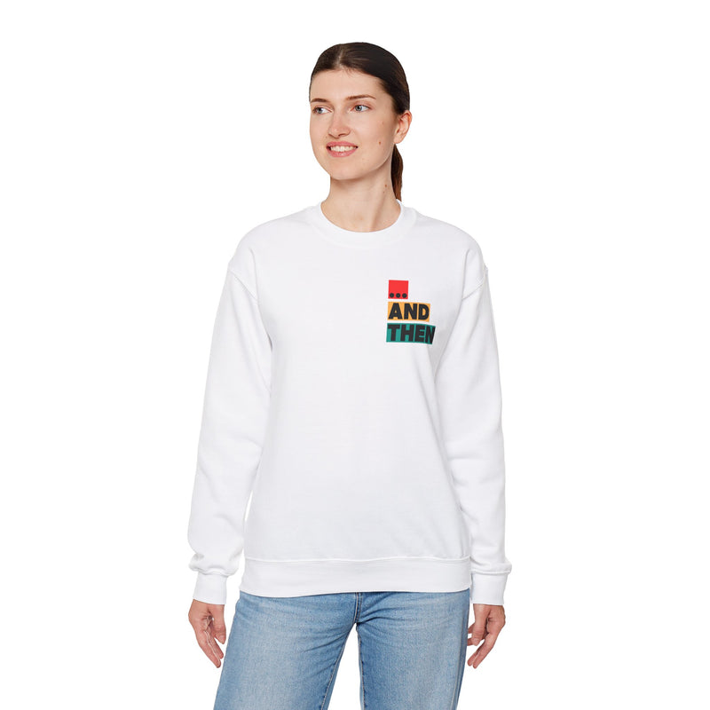 IJTT Unisex Sweatshirt: AT Block Multi/Black | White