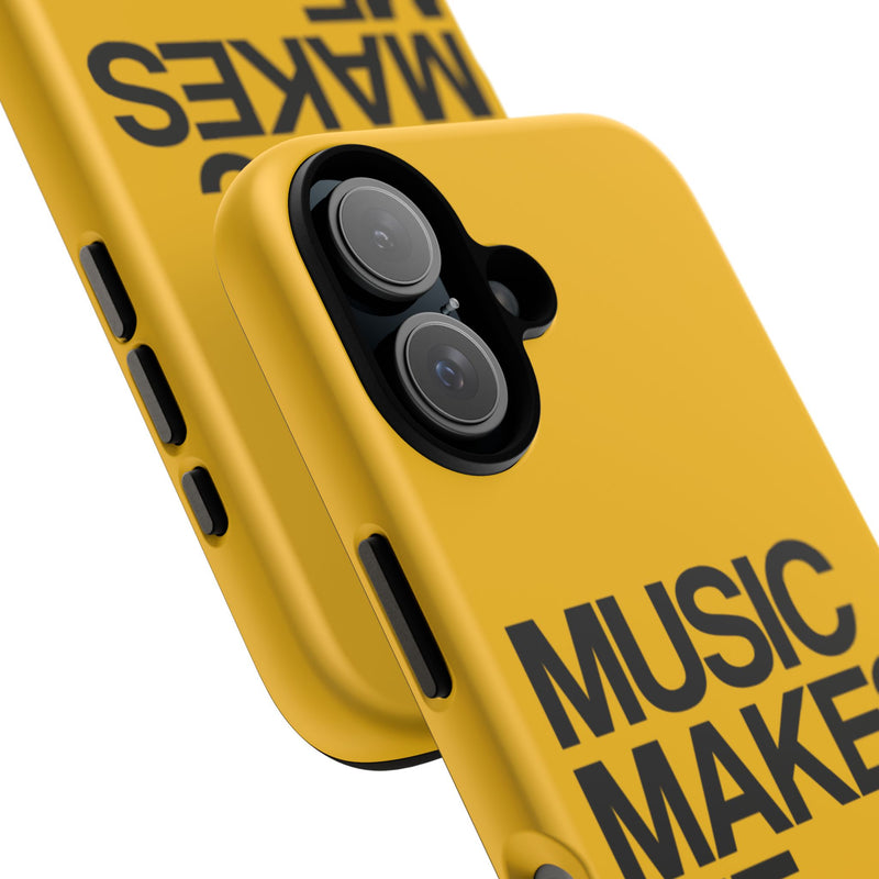 MMMH Classic Phone Case: Yellow | Black