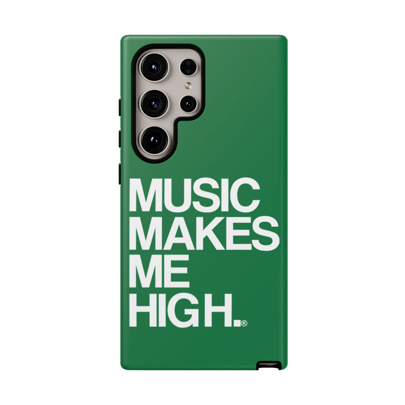 MMMH Classic Phone Case: Dark Green | White