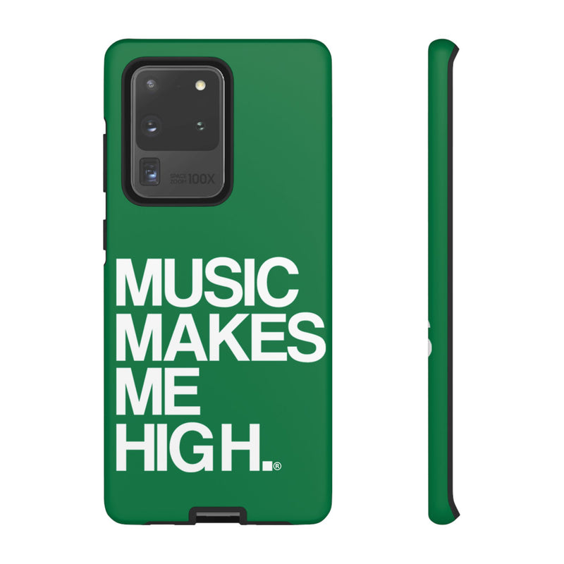 MMMH Classic Phone Case: Dark Green | White