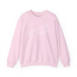 TGWTN Unisex Sweatshirt: White | Light Pink