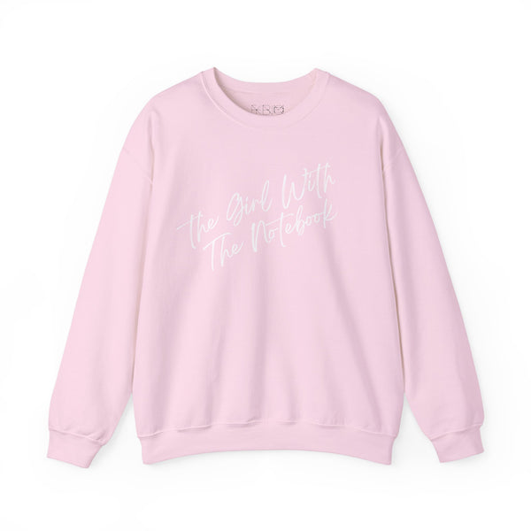 TGWTN Unisex Sweatshirt: White | Light Pink