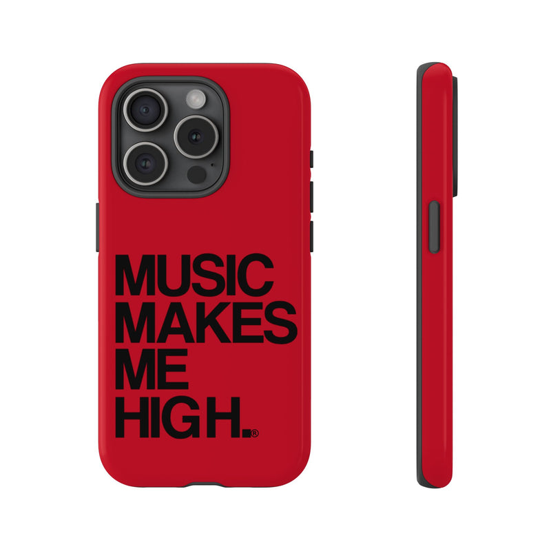 MMMH Classic Phone Case: Dark Red | Black