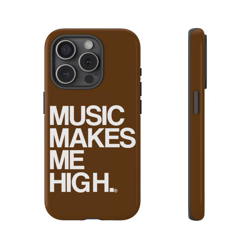 MMMH Classic Phone Case: Brown | White