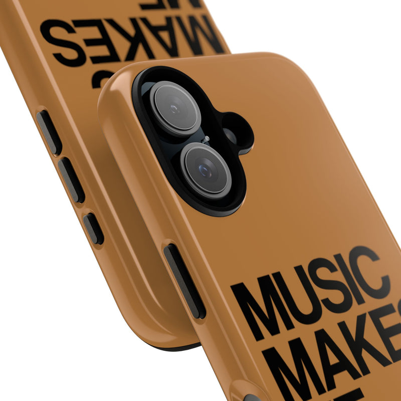 MMMH Classic Phone Case: Light Brown | Black