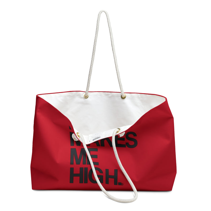 MMMH Weekender Bag (Rope Handle): Red | Black