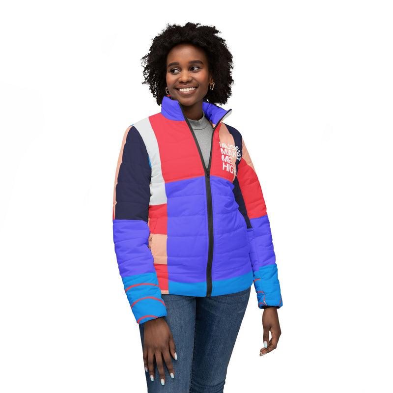 MMMH Women’s Puffer Jacket: Rene | White