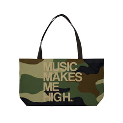 MMMH Weekender Bag (Black Handle): Camo | Gold