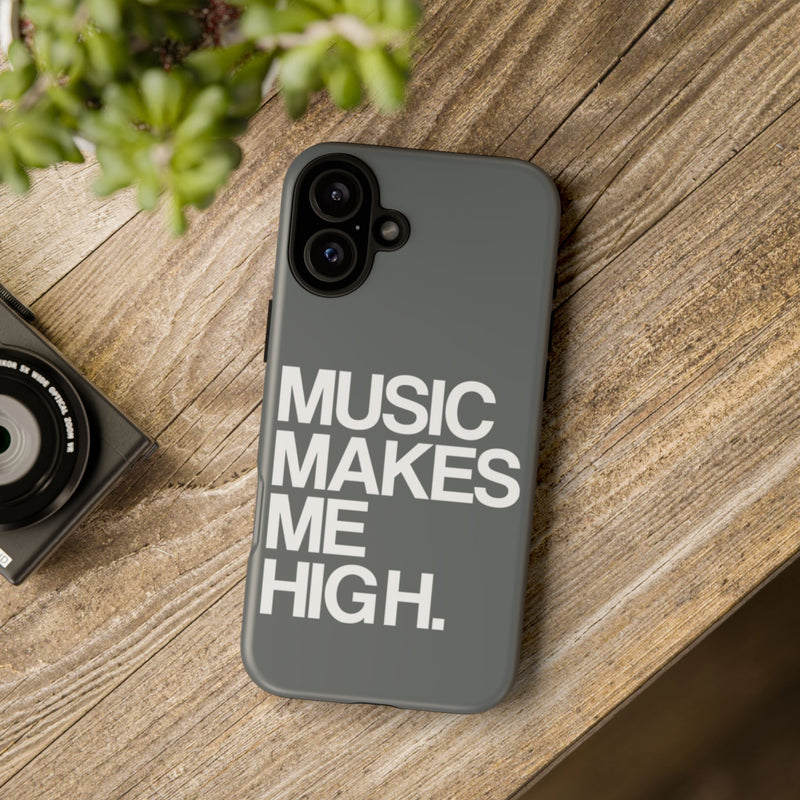 MMMH Phone Case: Dark Grey | White