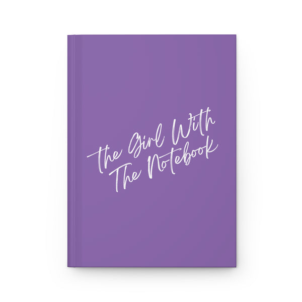 TGWTN Hardcover Journal: White | Light Purple