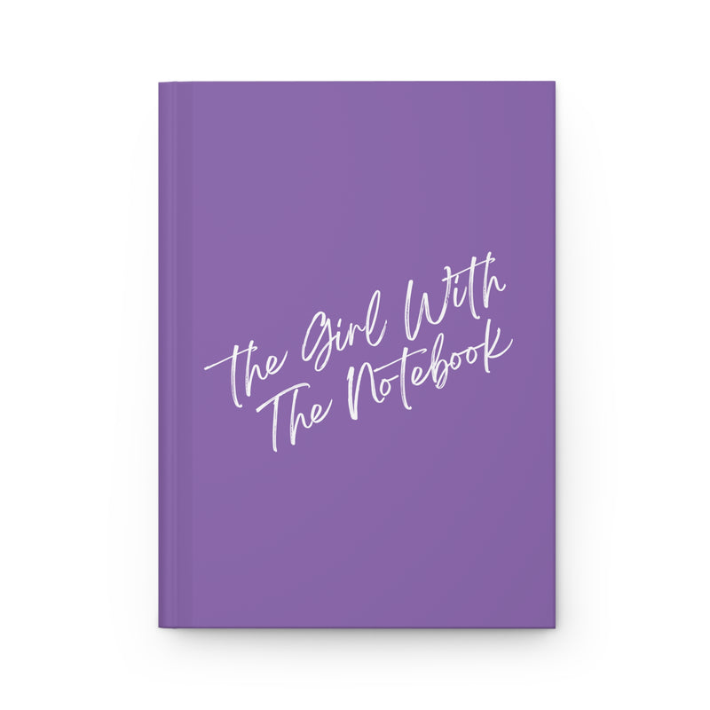 TGWTN Hardcover Journal: White | Light Purple