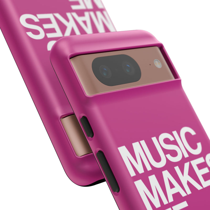 MMMH Classic Phone Case: Pink | White