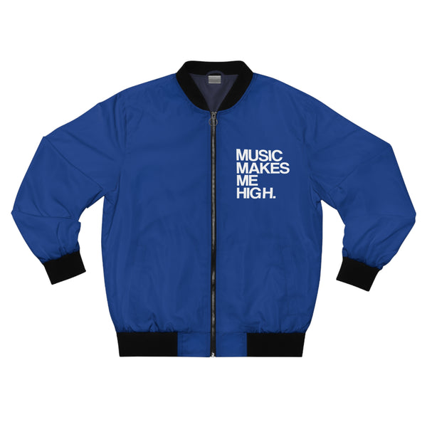 MMMH Bomber Jacket: Dark Blue | White Lettering