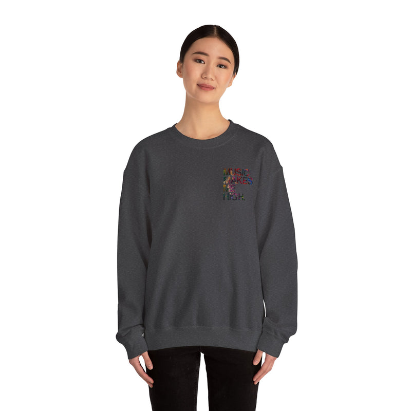 MMMH Unisex Sweatshirt: Dark Heather | Floral