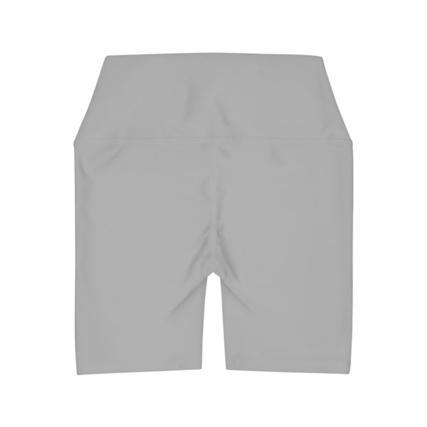 MMMH Yoga Shorts: Light Grey | Grey