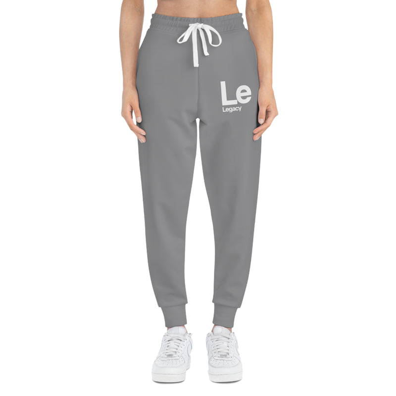 NOVL Unisex Joggers: Legacy Grey | White