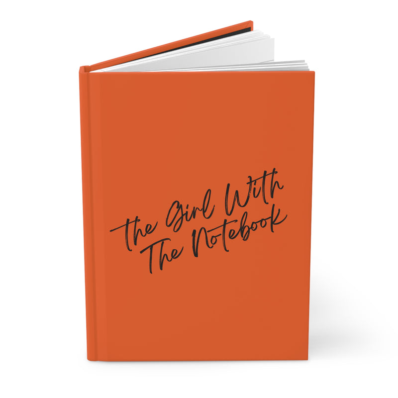 TGWTN Hardcover Journal: Black | Orange