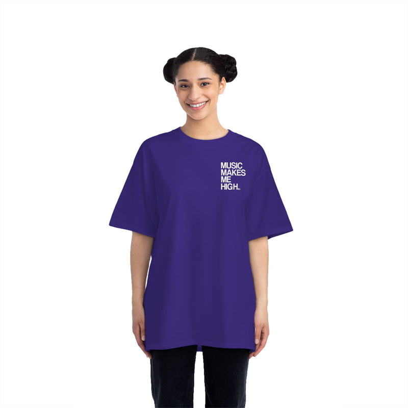 MMMH Unisex T-Shirt: Purple | White Lettering