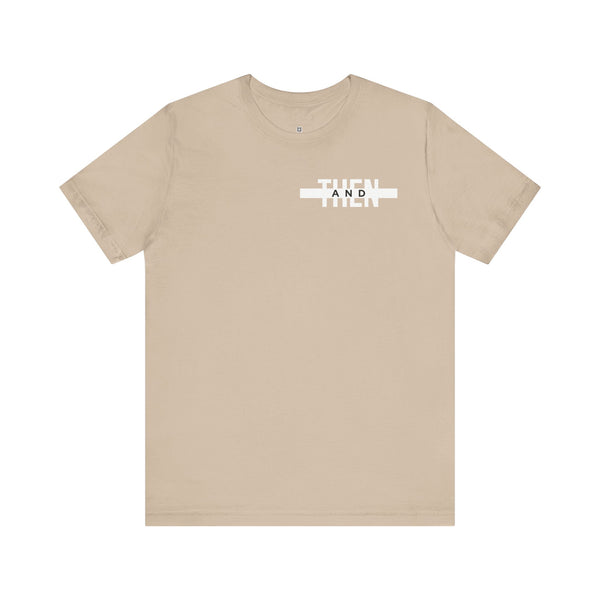 IJTT Unisex T-Shirt: AT Strike White | Tan