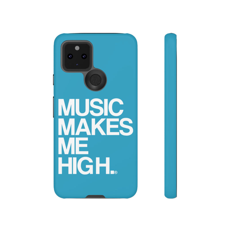 MMMH Classic Phone Case: Turquoise | White