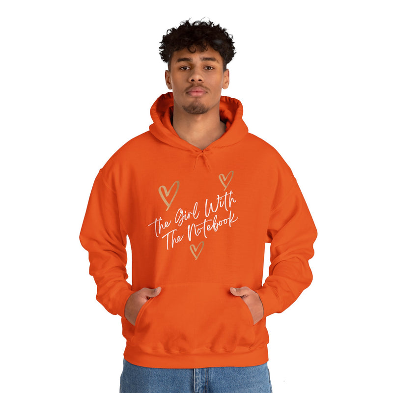 TGWTN Unisex Hoodie: Brown/White | Orange