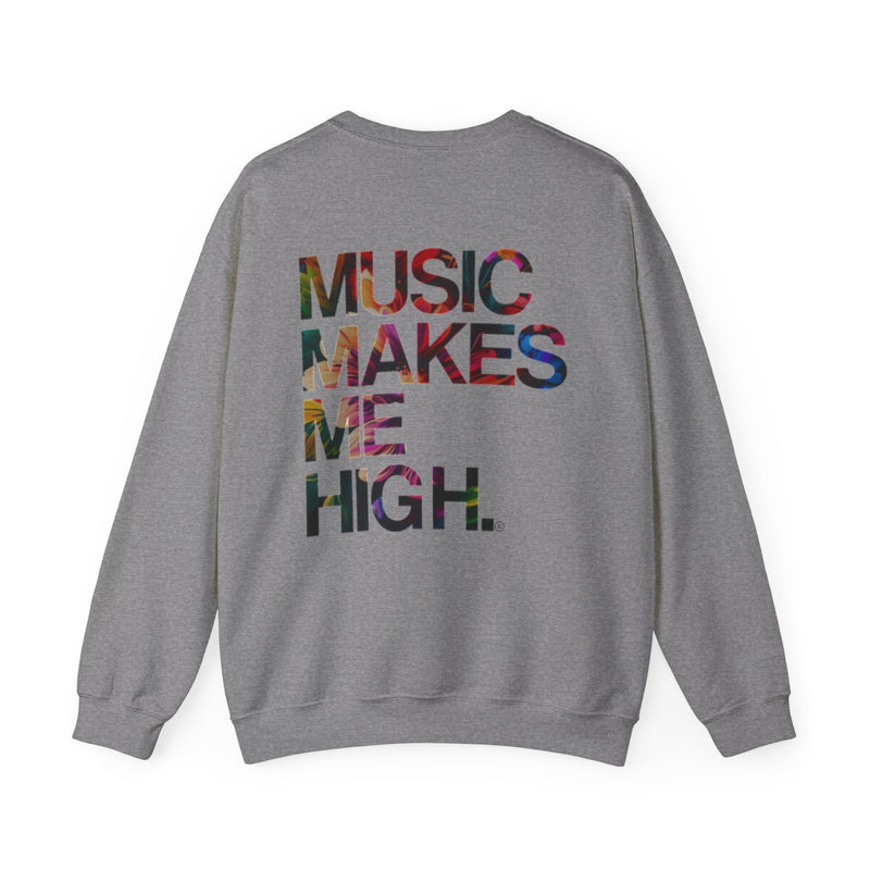 MMMH Unisex Sweatshirt: Graphite Heather | Floral