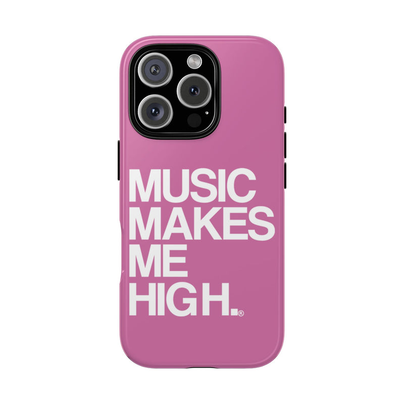 MMMH Classic Phone Case: Light Pink | White