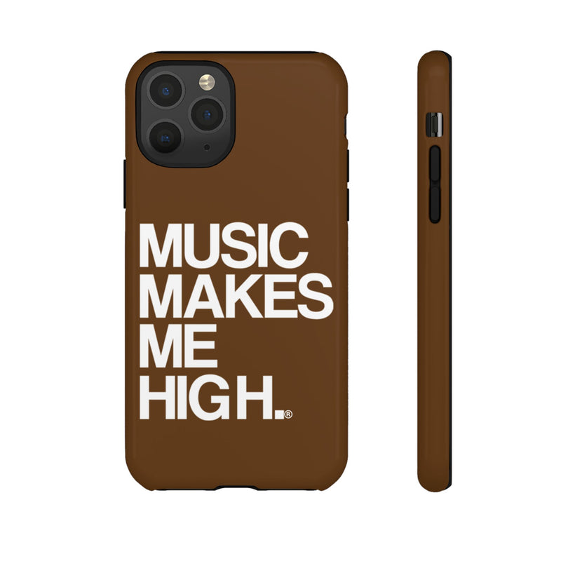 MMMH Classic Phone Case: Brown | White