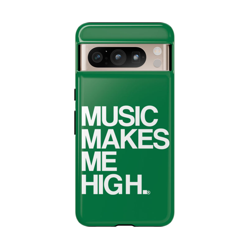 MMMH Classic Phone Case: Dark Green | White