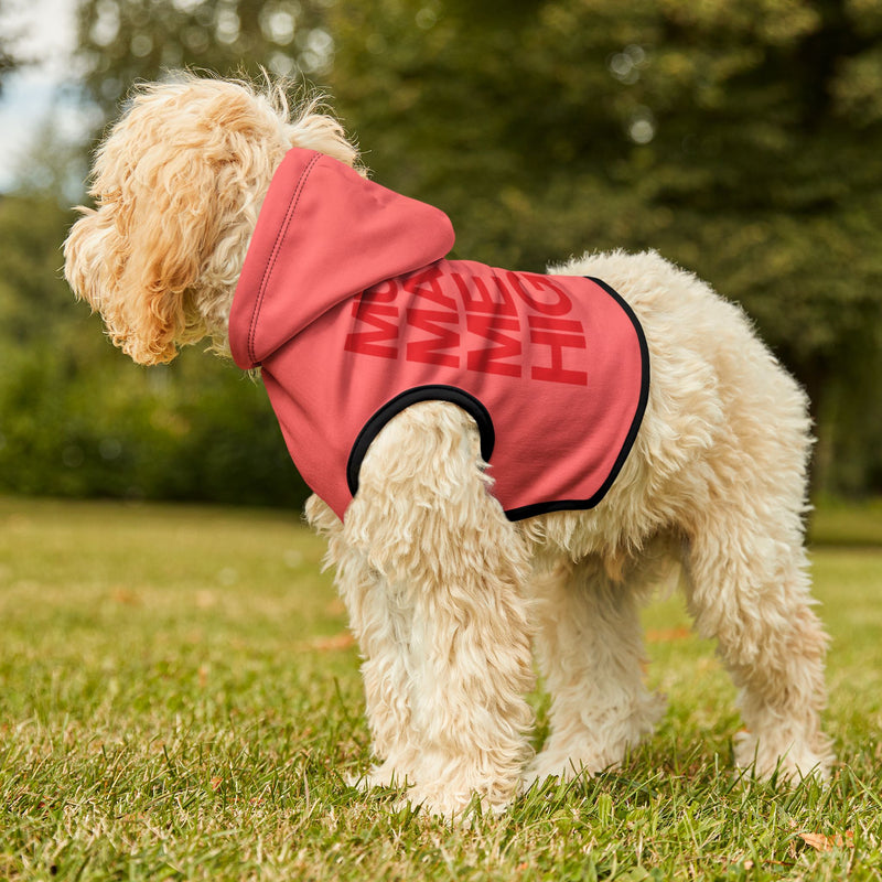 MMMH Pet Hoodie: Light Red | Red