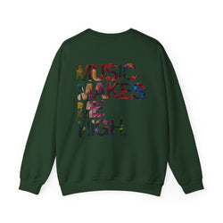 MMMH Unisex Sweatshirt: Forest Green | Floral