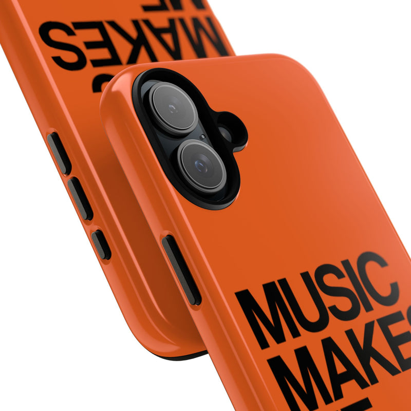 MMMH Classic Phone Case: Orange | Black