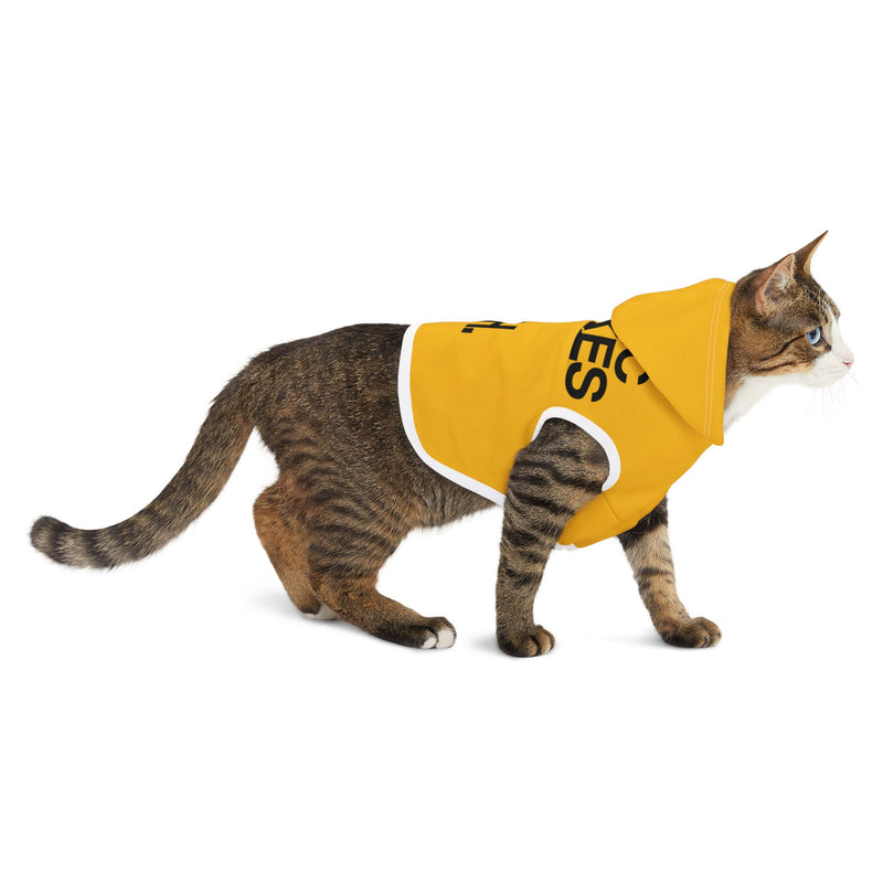 MMMH Pet Hoodie: Yellow | Black