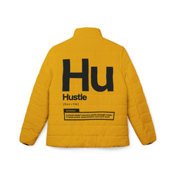 NOVL Women’s Puffer Jacket: Hustle Black | Yellow