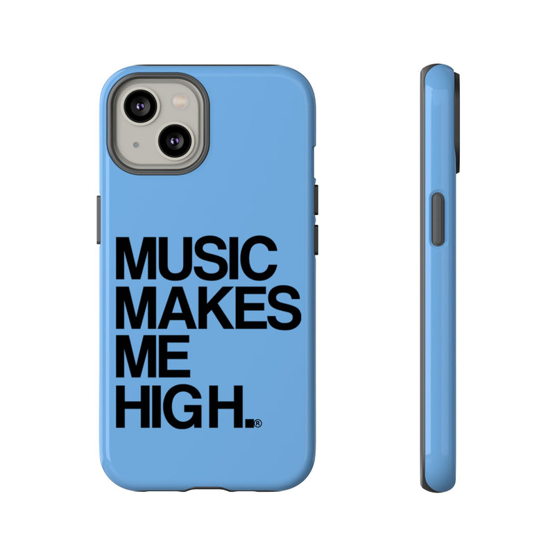 MMMH Classic Phone Case: Light Blue | Black