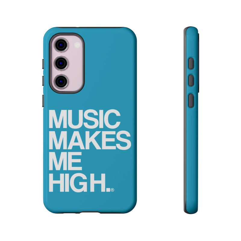 MMMH Classic Phone Case: Turquoise | White