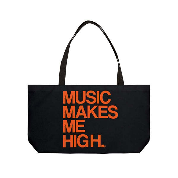 Copy of MMMH Weekender Bag (Black Handle): Black | Orange