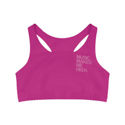 MMMH Sports Bra: Pink | Light Pink