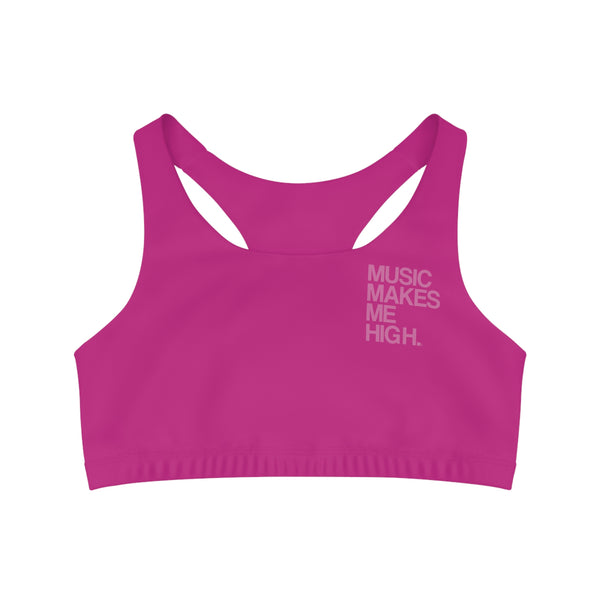 MMMH Sports Bra: Pink | Light Pink