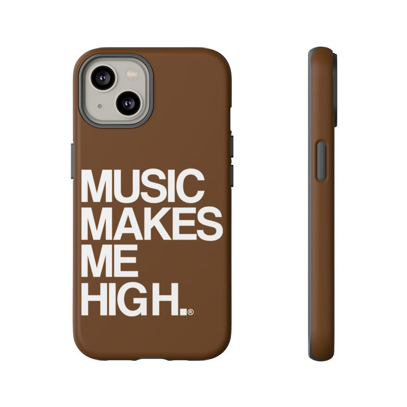 MMMH Classic Phone Case: Brown | White