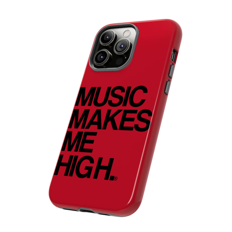 MMMH Classic Phone Case: Dark Red | Black