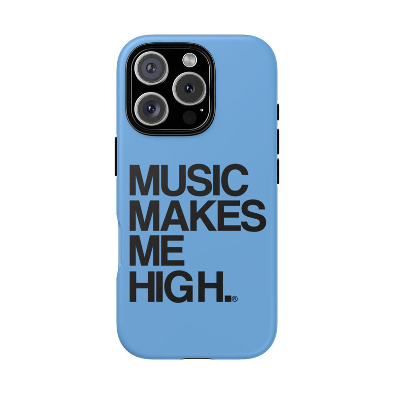 MMMH Classic Phone Case: Light Blue | Black