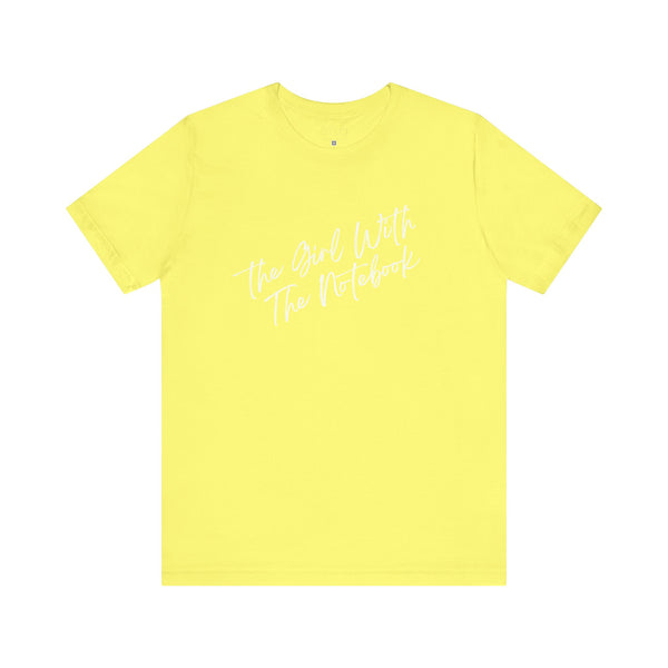 TGWTN Unisex T-Shirt: White | Yellow