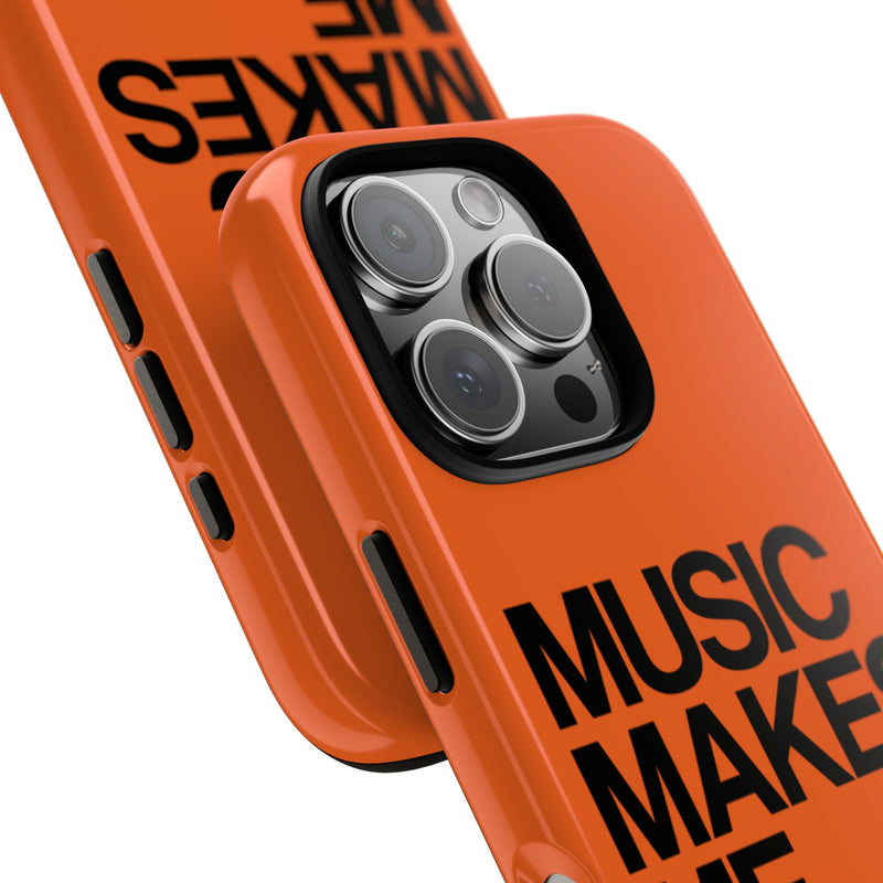 MMMH Classic Phone Case: Orange | Black