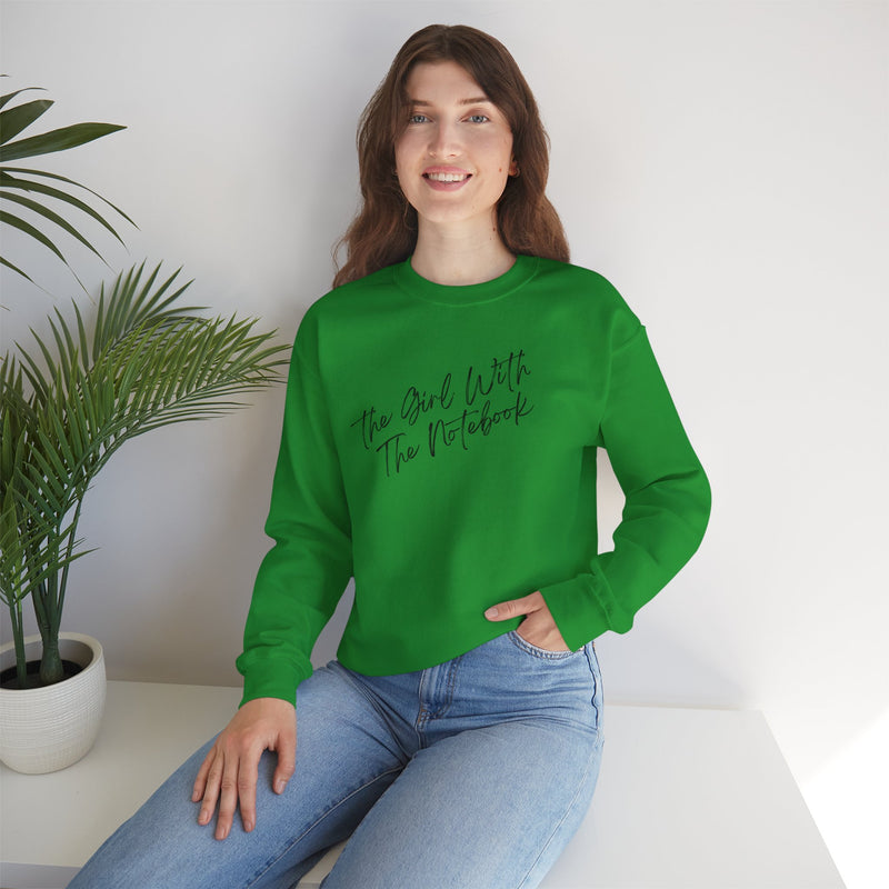 TGWTN Unisex Sweatshirt: Black | Irish Green