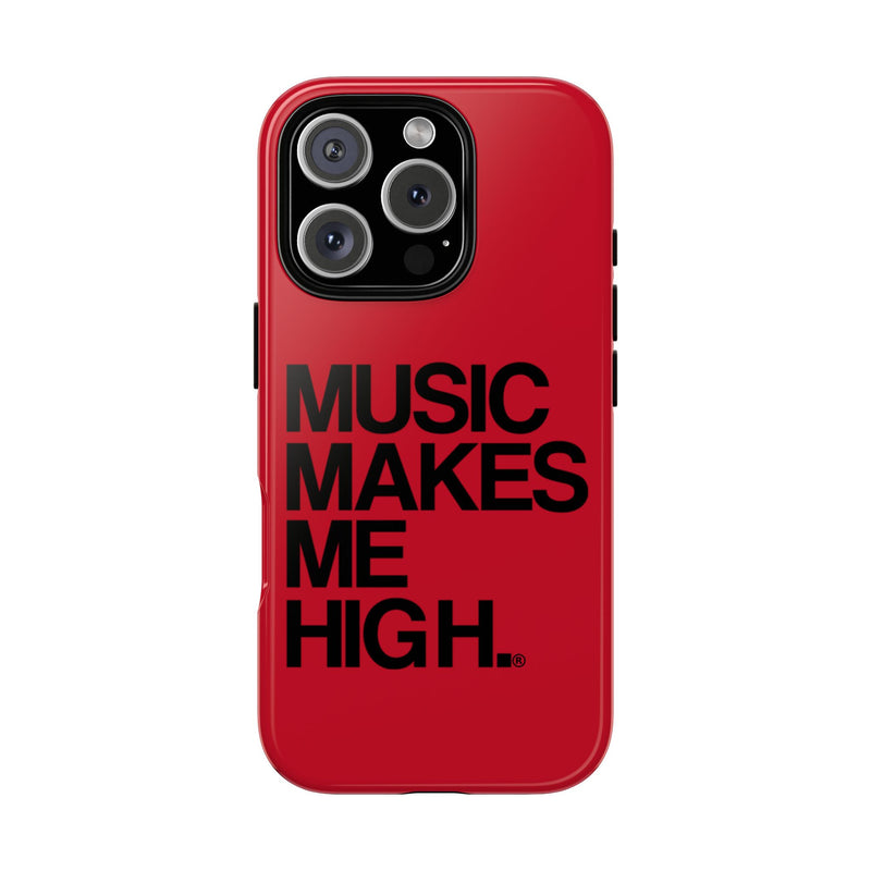 MMMH Classic Phone Case: Dark Red | Black