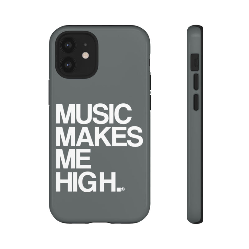 MMMH Classic Phone Case: Dark Grey | White