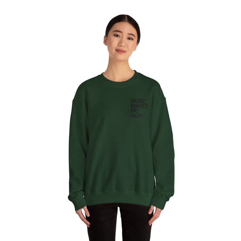 MMMH Unisex Sweatshirt: Forest Green | Black Lettering