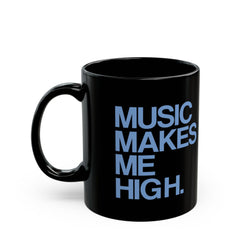 MMMH Black Mug: Carolina Blue