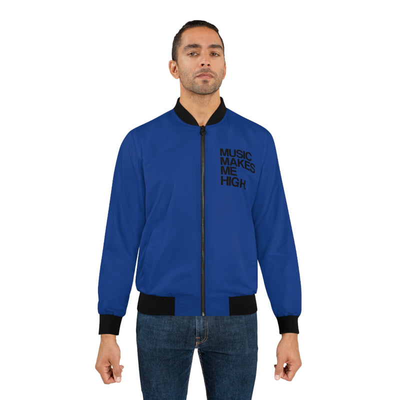 MMMH Unisex Bomber Jacket: Dark Blue | Black